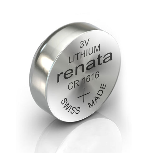 Renata CR1616 Watch Battery Swiss Made Silver Coin Lithium 3V All Pack - TradeNRG UK